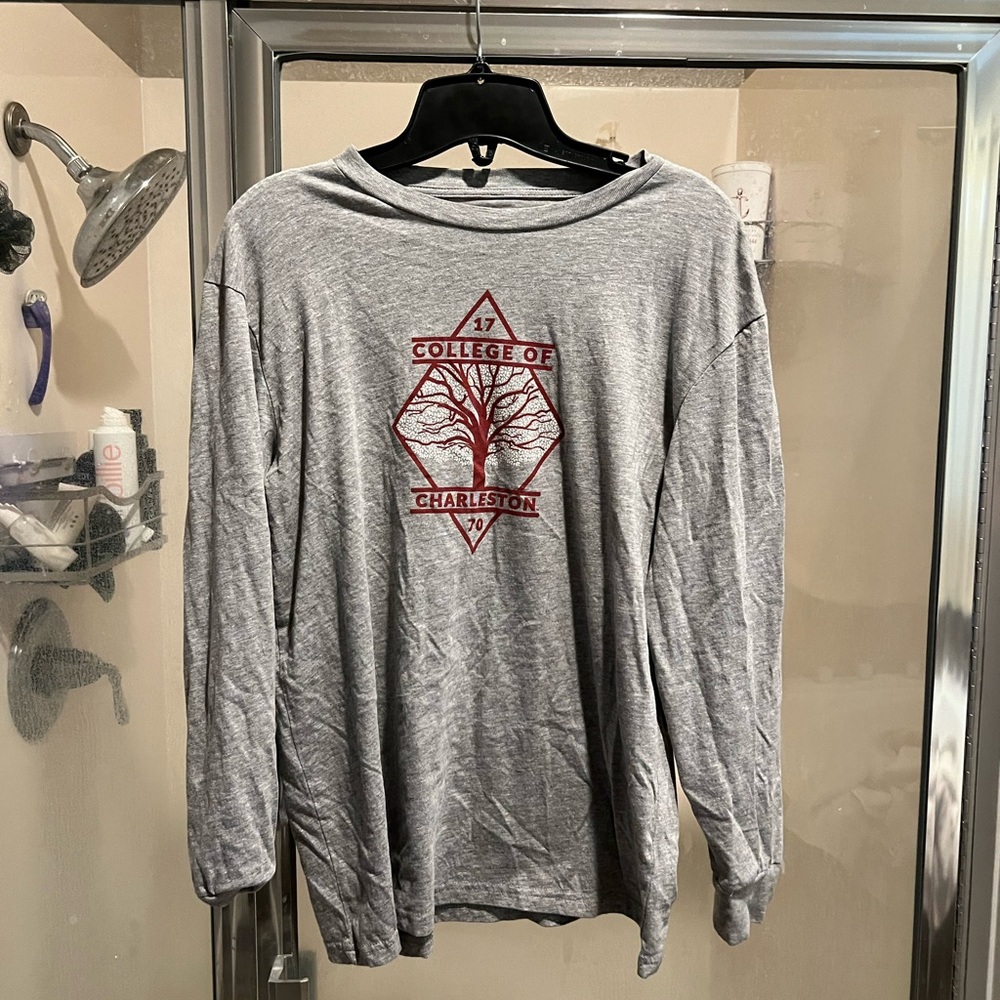 Boys College of Charleston long sleeve tee